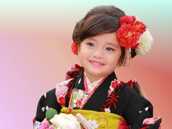 七五三のヘアメイク