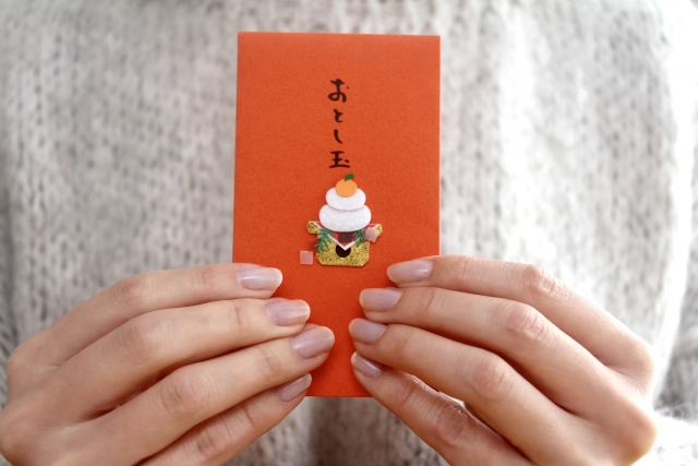 お年玉の手渡し